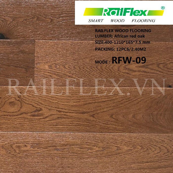 Sàn nhựa vân gỗ - Railflex Việt Nam